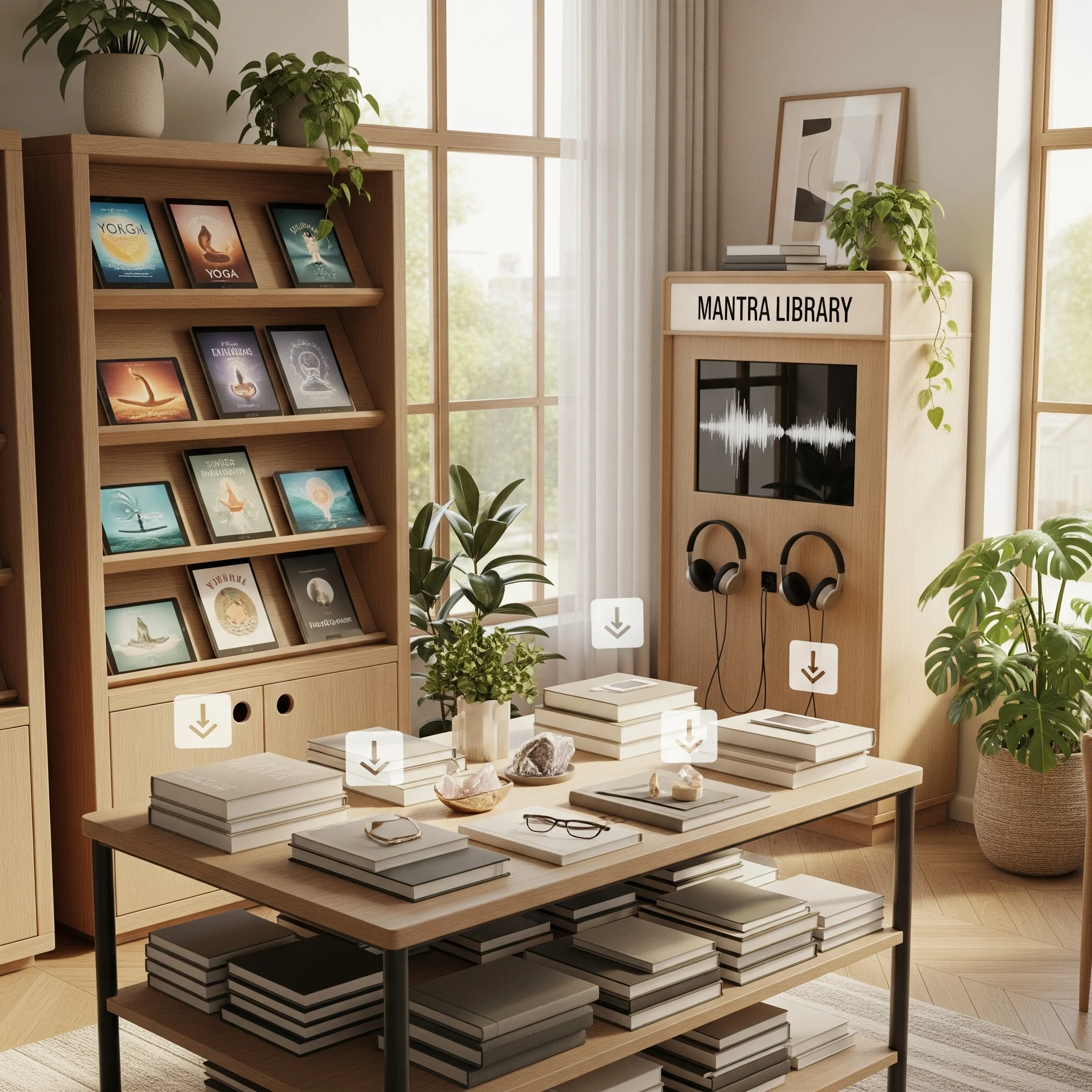 Collection of spiritual e-books and mantra guides